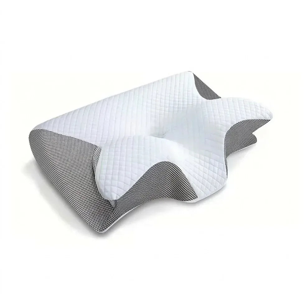 Ergonomic Memory Foam Cervical Pillow (2-in-1 Neck Support)