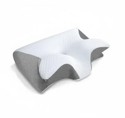 Ergonomic Memory Foam Cervical Pillow (2-in-1 Neck Support)